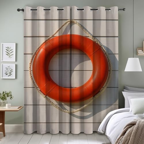 TMMDH Orange Blickdichte Gardinen Schlafzimmer Thermovorhang mit öSen 2er Set H 175 X B 140 cm Rettungsring VerdunklungsvorhäNge Schallschutz Vorhang TMMDH Orange Blickdichte Gardinen Schlafzimmer Thermovorhang mit öSen 2er Set H 175 X B 140 cm Rettungsring VerdunklungsvorhäNge Schallschutz Vorhang von TMMDH