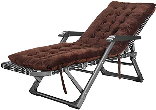 Klappbare Sonnenliegen, Relaxliege mit Kissen für Kinder, Erwachsene, im Garten oder Büro, Deck Klappbare Sonnenliegen, Relaxliege mit Kissen für Kinder, Erwachsene, im Garten oder Büro, Deck von TMMLIJIPL