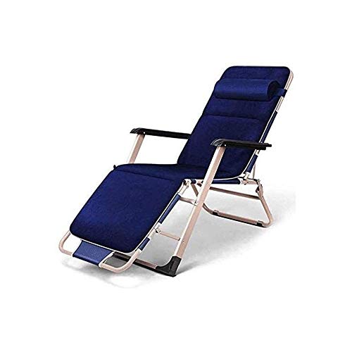 TMMLIJIPL Renovierungshaus, zusammenklappbar, verstellbar, Liegestuhl für den Außenbereich, Null-Stuhl, Chaiselongue, 113,4 kg Tragkraft, Liegestühle für Terrasse, Pool, Strand, Rasen, Terrasse, Hof von TMMLIJIPL