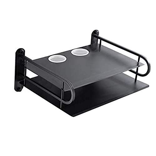 TMMLIJIPL TV Set Top Box Regal Wandmontage WiFi Rack Aufbewahrungsbox Perforation der Router-Halterung Wandmontage TV-Schrank von TMMLIJIPL