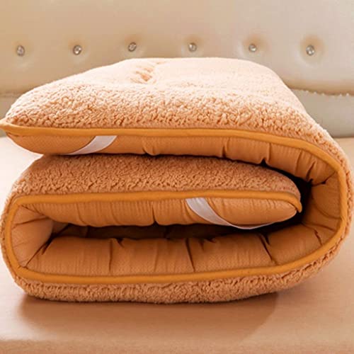 TMMLIJIPL Traditionelle japanische Futon-Matratze, weiche Futon-Bodenmatratze, japanische dicke Futon-Matratze, faltbares Bodenbett, Camping-Matratze, tragbares Boden-Gästebett (A 180 x 200 cm) von TMMLIJIPL