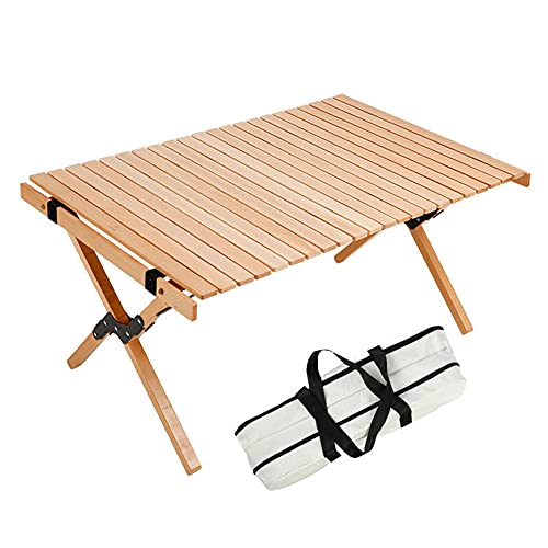 TMMLIJIPL Tragbarer Aluminium-Klapptisch für Party, Garten, Grill, Camping, leicht, aus Holz, für Outdoor, Picknick, Kochen, Entfaltung, Größe: 906046 cm, Gelb TMMLIJIPL Tragbarer Aluminium-Klapptisch für Party, Garten, Grill, Camping, leicht, aus Holz, für Outdoor, Picknick, Kochen, Entfaltung, Größe: 906046 cm, Gelb von TMMLIJIPL
