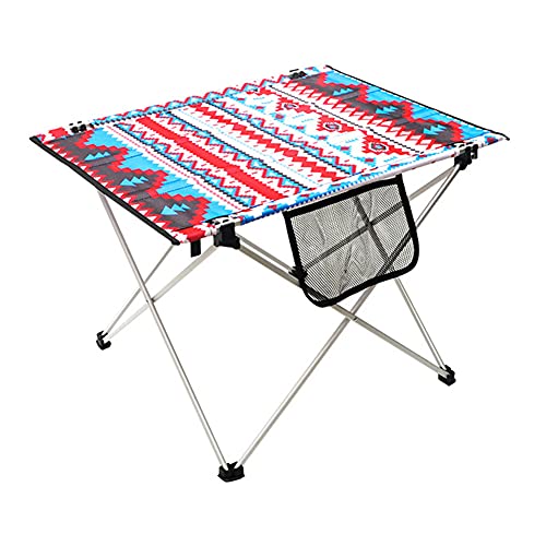 TMMLIJIPL Tragbarer Campingtisch mit Aluminium-Tischplatte, harter Klapptisch in einer Tasche für Picknick, Camping, Strand, nützlich zum Essen, Schneiden, Kochen, mit Brenner, leicht zu reinigen TMMLIJIPL Tragbarer Campingtisch mit Aluminium-Tischplatte, harter Klapptisch in einer Tasche für Picknick, Camping, Strand, nützlich zum Essen, Schneiden, Kochen, mit Brenner, leicht zu reinigen von TMMLIJIPL