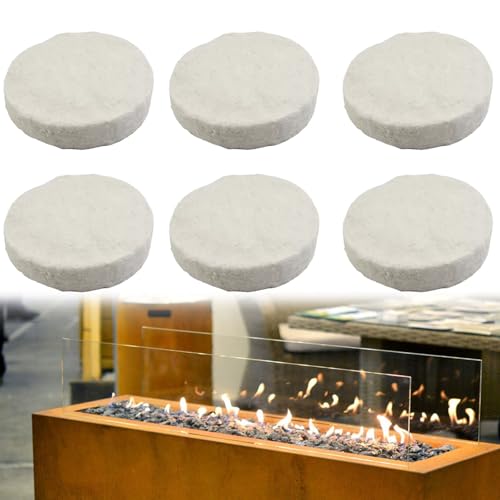 Keramische Wolle,Keramikwolle für Bioethanol,Schwamm aus Keramikwolle,Rund Keramikwolle Für Bioethanol Kamin,Kamin Keramikschwamm für Bio Ethanol Kaminofen,Für Ethanolkamine,10 pcs Keramische Wolle,Keramikwolle für Bioethanol,Schwamm aus Keramikwolle,Rund Keramikwolle Für Bioethanol Kamin,Kamin Keramikschwamm für Bio Ethanol Kaminofen,Für Ethanolkamine,10 pcs von TMRBBesty