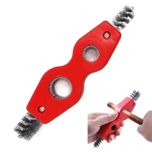 Kupferrohrreiniger,Innen und Außen Entgrater Set,ABS Kupferrohrreinigern und Rohrentgrater,Entgrater Metall,Geeignet für PVC-,PPR-,Kupfer- und Aluminiumrohre,Rot Kupferrohrreiniger,Innen und Außen Entgrater Set,ABS Kupferrohrreinigern und Rohrentgrater,Entgrater Metall,Geeignet für PVC-,PPR-,Kupfer- und Aluminiumrohre,Rot von TMRBBesty