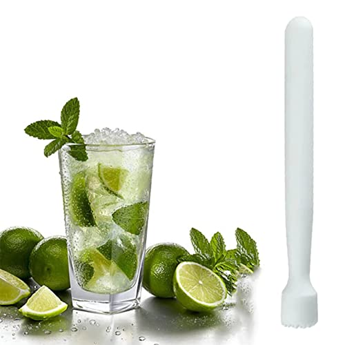 Professionelle Cocktail Stößel,Cocktail Stößel,Cocktail Muddler,Muddler Stößel,Verwendet,Um köstliche Mojito und andere Fruchtgetränke zu Machen,Weiß von TMRBBesty