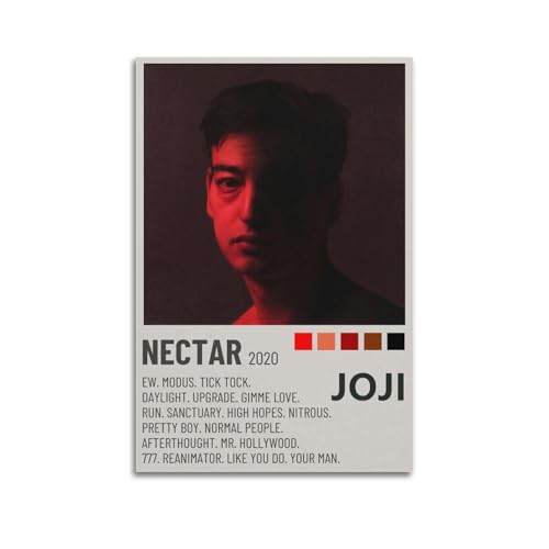 TMRL Joji Ballads Albumcover-Poster, Druck, Wandkunst, Poster, Leinwand, Poster, Kunstwerk, Geschenke, Raumästhetik, 40 x 60 cm, ungerahmter Stil von TMRL