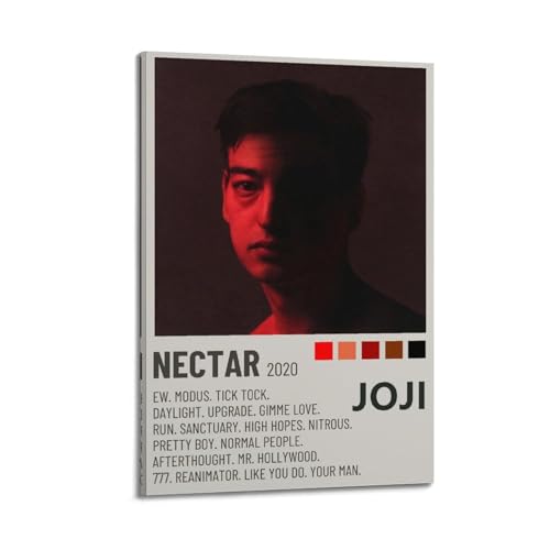 TMRL Joji Ballads Albumcover-Poster, Druck, Wandkunst, Poster, Leinwand, Poster, Kunstwerk, Geschenke, Raumästhetik, 60 x 90 cm, Rahmenstil von TMRL