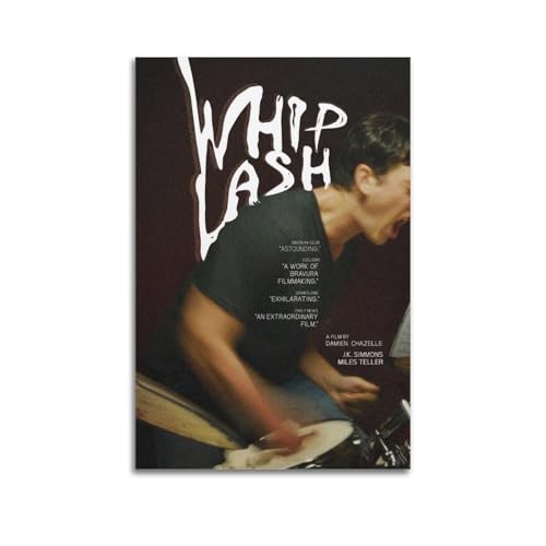 TMRL Whiplash Movie 6 Druck-Wandkunst-Poster auf Leinwand, Poster, Kunstwerk, Geschenke, Raumästhetik, 60 x 90 cm, ungerahmter Stil von TMRL