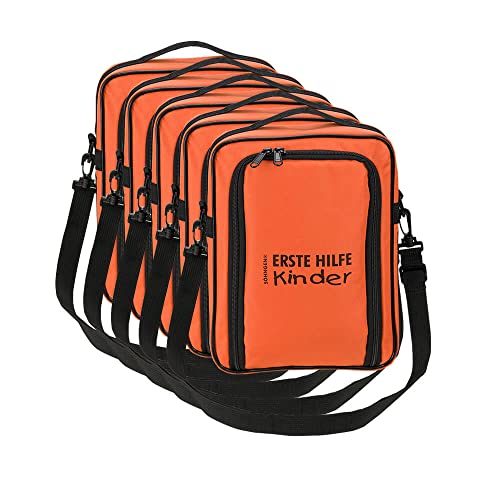 BIGPACK 5 x SÖHNGEN Erste-Hilfe-Tasche SCOUT KiTa großer Wandertag, mit Inhalt, Art.-Nr. 0450004 | Erste Hilfe Tasche | Sanitätstasche | Notfalltasche von TMS Pro Shop
