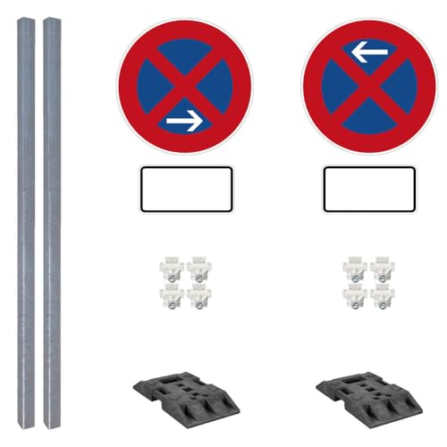 TMS Pro Shop Halteverbotszonen Set, Basic, A/E, rechts, 16-tlg., mobil, K1, RA1, Ø 60 cm, Art.-Nr. 81173 von TMS Pro Shop