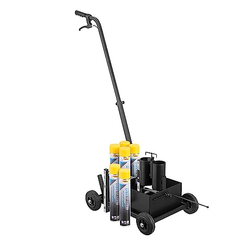 MOTIP DUPLI COLORMARK Markierwagen Speedliner² inkl. 6 Dosen LINEMARKER in Gelb, 750 ml, Art.-Nr. 609992 | Bodenmarkierungsgerät | Markierungsgerät | Markierungswagen von TMS Pro Shop
