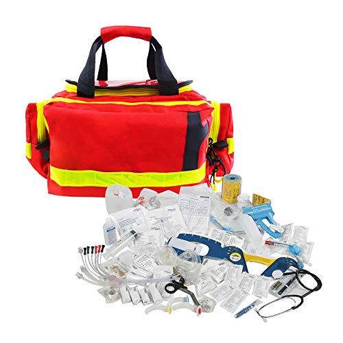 TMS PRO SHOP Erste Hilfe Tasche First Responder PROFI mit Sanitätskoffer-Füllung DIN 13155, Art.-Nr. 41019 | Erste Hilfe Tasche | Sanitätstasche | Notfalltasche von TMS Pro Shop