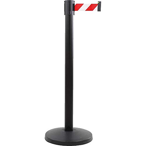 TMS PRO SHOP Gurtpfosten ALLROUNDLINE, Gurt rot/weiß 4 m, schwarzer Abgrenzungsständer, Art.-Nr. AM36ZN656 | Gurtpfosten | Gurtständer | Personenleitsystem TMS PRO SHOP Gurtpfosten ALLROUNDLINE, Gurt rot/weiß 4 m, schwarzer Abgrenzungsständer, Art.-Nr. AM36ZN656 | Gurtpfosten | Gurtständer | Personenleitsystem von TMS Pro Shop