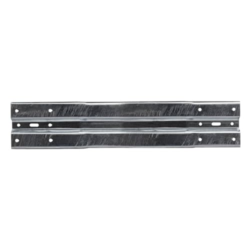 TMS PRO SHOP Schutzplanke aus Stahl, 1,63 m Länge, mit B-Profil nach RAL-RG 620 Standard, Art.-Nr. 81212 | Leitplanke | Stahlschutzplanke von TMS Pro Shop