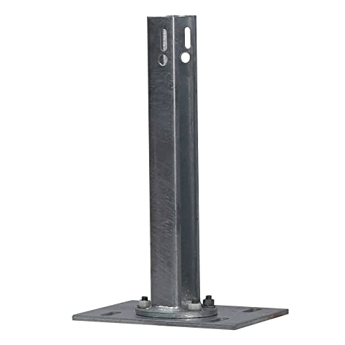 TMS PRO SHOP Sigma-100-Pfosten für Leitplanken mit B-Profil, 51,5 cm Höhe aus Stahl, Art.-Nr. 35695 von TMS Pro Shop