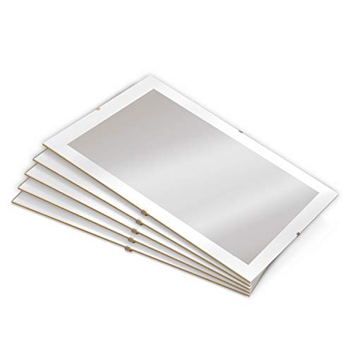 TMSolo Dekorativer Wechselrahmen für Bilder, Fotos und Poster, für Zuhause und Büro (5er Set) 30x30 cm von TMSolo