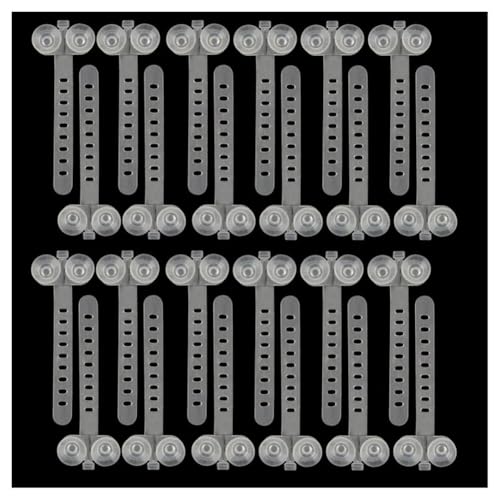 Aquarium Saugnäpfe 25 Stück Fisch Tank Saugnapf Clips saugnapf heizstab Halter Rohrhalter heizstab Aquarium Halterung für Airline Luftschlauch Schlauch Pumpe Air Line Tubing Aquarienzubehör von TMTGTS