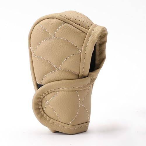 Auto Schaltknauf Abdeckung 12 * 6.5 * 4.5 cm Schalthebel Abdeckung mit Klettverschlusses PU Leder Gear Shift Knob Cover Schalthebelabdeckung Schalthebelknauf Schutzhülle für meisten schaltknauf Auto Schaltknauf Abdeckung 12 * 6.5 * 4.5 cm Schalthebel Abdeckung mit Klettverschlusses PU Leder Gear Shift Knob Cover Schalthebelabdeckung Schalthebelknauf Schutzhülle für meisten schaltknauf von TMTGTS