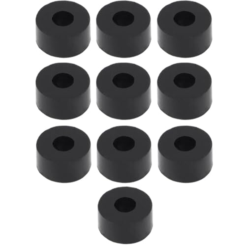 Gummi Unterlegscheiben 25 * 10 * 10mm gummi spacer Gummischeiben Dichtungsringe Beilagscheiben distanzhülsen Gummitülle Gummibuchsen stoßdämpfer für Haushaltsgeräten Möbeln Industrieanlagen von TMTGTS