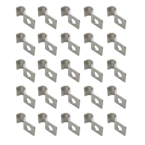Kabelschellen Metall 25stk U Rohrschellen Einloch Rohrschelle Befestigungsschelle rohrbefestigung rohrbefestigungen Rohrklemme Rohrhalterung einzelloch Metallkabelschellen Halbschelle Kabelschellen Metall 25stk U Rohrschellen Einloch Rohrschelle Befestigungsschelle rohrbefestigung rohrbefestigungen Rohrklemme Rohrhalterung einzelloch Metallkabelschellen Halbschelle von TMTGTS