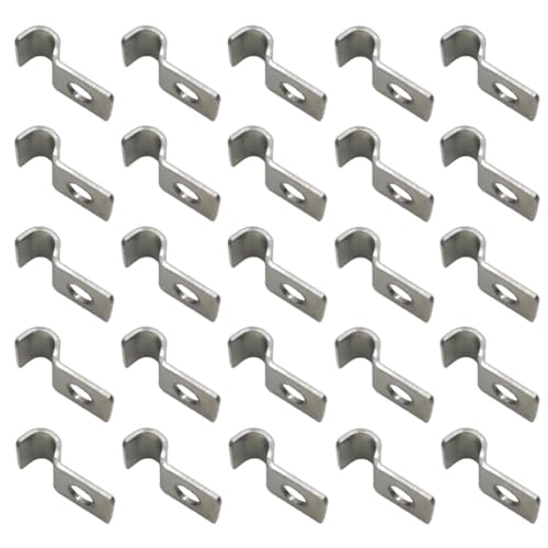 Kabelschellen Metall 25stk U Rohrschellen Einloch Rohrschelle Befestigungsschelle rohrbefestigung rohrbefestigungen Rohrklemme Rohrhalterung einzelloch Metallkabelschellen Halbschelle Kabelschellen Metall 25stk U Rohrschellen Einloch Rohrschelle Befestigungsschelle rohrbefestigung rohrbefestigungen Rohrklemme Rohrhalterung einzelloch Metallkabelschellen Halbschelle von TMTGTS