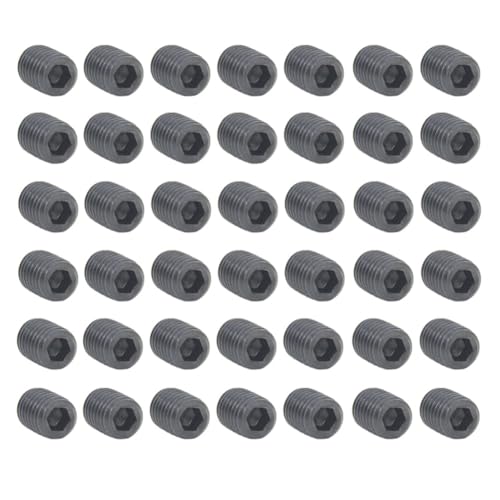 Madenschrauben 50stk M3*8 Einschraubmuffen Innensechskant Schrauben kegelspitze Kohlenstoffstahl Innensechskant Gewindestifte Sechskantkopf innensechskantschrauben Kopflose Madenschraube Madenschrauben 50stk M3*8 Einschraubmuffen Innensechskant Schrauben kegelspitze Kohlenstoffstahl Innensechskant Gewindestifte Sechskantkopf innensechskantschrauben Kopflose Madenschraube von TMTGTS