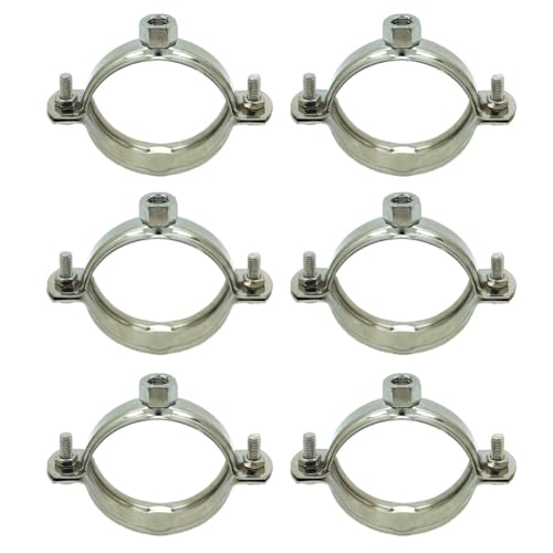 Rohrschellen edelstahl 6 Stück 25mm Schraubrohrschellen Schraubrohrschelle isolierte klemmen Rohrhalterung Zweiloch Rohrschelle Befestigungsschellen schlauchschelle Rohrbefestigungen Rohrschellen edelstahl 6 Stück 25mm Schraubrohrschellen Schraubrohrschelle isolierte klemmen Rohrhalterung Zweiloch Rohrschelle Befestigungsschellen schlauchschelle Rohrbefestigungen von TMTGTS