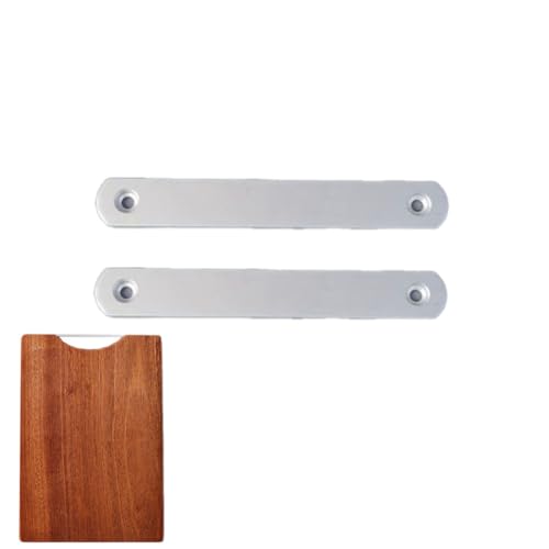 Serviertablett Griffe 2 Stück Möbelgriffe Flacher Griff seitlicher Befestigungsgriff Tabletts handgriff küche Schubladengriffe für Serviertabletts Charcuteriebrettern Schneidebrettern von TMTGTS