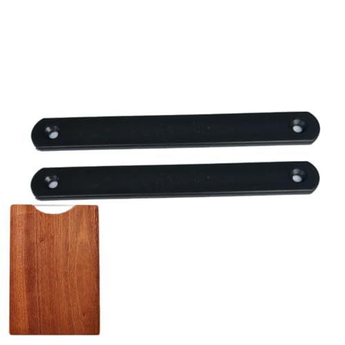 Serviertablett Griffe 2 Stück Möbelgriffe Flacher Griff seitlicher Befestigungsgriff Tabletts handgriff küche Schubladengriffe für Serviertabletts Charcuteriebrettern Schneidebrettern von TMTGTS