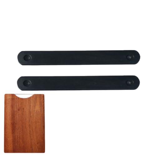 Serviertablett Griffe 2 Stück Möbelgriffe Flacher Griff seitlicher Befestigungsgriff Tabletts handgriff küche Schubladengriffe für Serviertabletts Charcuteriebrettern Schneidebrettern von TMTGTS