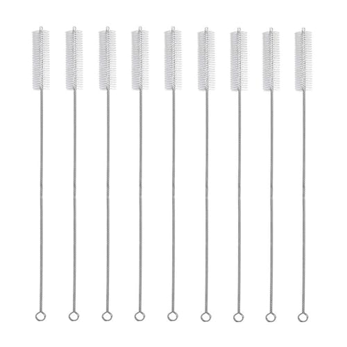 TMTGTS Reinigungsbürst 150 * 20mm 12 StückReagenzgläser Bürste Milchschlauchbürste Schlauchbürste Reinigungsbürsten Strohhalmbürsten Strohbürsten reagenzglasbürste Flaschenbürste trinkhalmbürste von TMTGTS