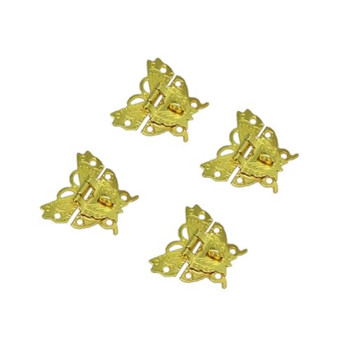 TMTGTS Vintage Latch 4 STK Vorhängeschloss haspe Schmetterling Dekorative Haspe Box Latch schlossriegel überfalle Schloss sicherheitsüberfalle verschlüsse für Schränke Schubladen Werkzeugkisten TMTGTS Vintage Latch 4 STK Vorhängeschloss haspe Schmetterling Dekorative Haspe Box Latch schlossriegel überfalle Schloss sicherheitsüberfalle verschlüsse für Schränke Schubladen Werkzeugkisten von TMTGTS