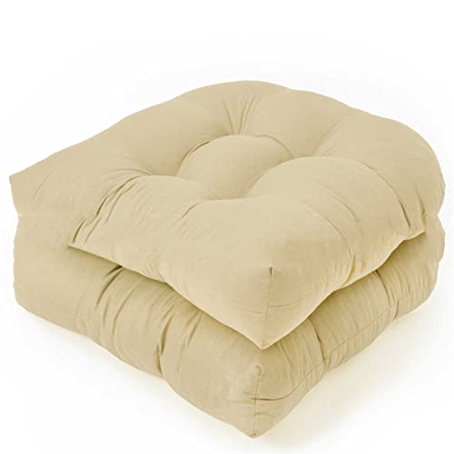 TMXK 4er Set Sitzkissen 48 x 48 cm Sitzpolster Stuhlkissen Outdoor & Indoor Weiche Kissen fr Gartensthle TMXK 4er Set Sitzkissen 48 x 48 cm Sitzpolster Stuhlkissen Outdoor & Indoor Weiche Kissen fr Gartensthle von TMXK