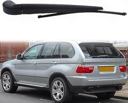 TMZWJ Scheibenwischer Hinten,für BMW X5 E53 2000-2005 Heckscheibenwischer Set Heckscheiben Wischer Gummi Reinigungsfenster Heckscheibe Scheibenwischer Arm Blatt von TMZWJ