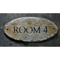 Custom Geschnitztes Türschild/Stein Schiefer Plakette Label Büro Name Zimmer Stall #e-1C von TMichaelStudio