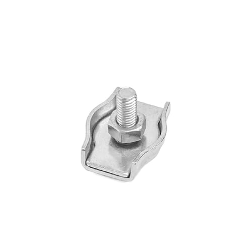 Drahtseilklammern 304 Edelstahl Drahtseilklemmen Einzelgriffe Kabelklemmen M2 bis M10(M4*2) von TNBCCXN
