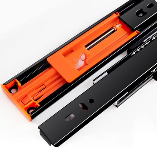 Dreiteilige Dämpferschienen, for die Montage auf der Heimseite(Black Steel C,350mm) von TNBCCXN