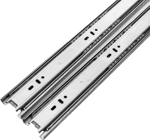 Dreiteilige Dämpferschienen, for die Montage auf der Heimseite(Stainless Steel D,250mm) von TNBCCXN