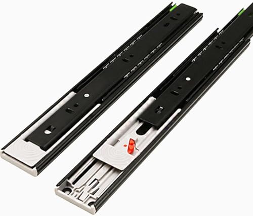 Dreiteilige Vollauszug-Schubladenschienen Schubladenführungsschienen(Rebound Style,500mm) von TNBCCXN