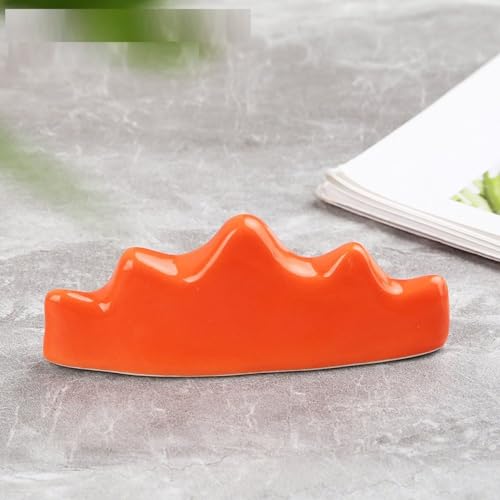 Essstäbchenhalter,Löffelablage Essstäbchenhalter, 4 Stück, Essstäbchenablagen in Bergform, Schreibpinselhalter, Keramik-Essstäbchenhalter for Löffel, Gabel, Essstäbchen, Heim-Esstisch-Dekoration, Bast Essstäbchenhalter,Löffelablage Essstäbchenhalter, 4 Stück, Essstäbchenablagen in Bergform, Schreibpinselhalter, Keramik-Essstäbchenhalter for Löffel, Gabel, Essstäbchen, Heim-Esstisch-Dekoration, Bast von TNBCCXN