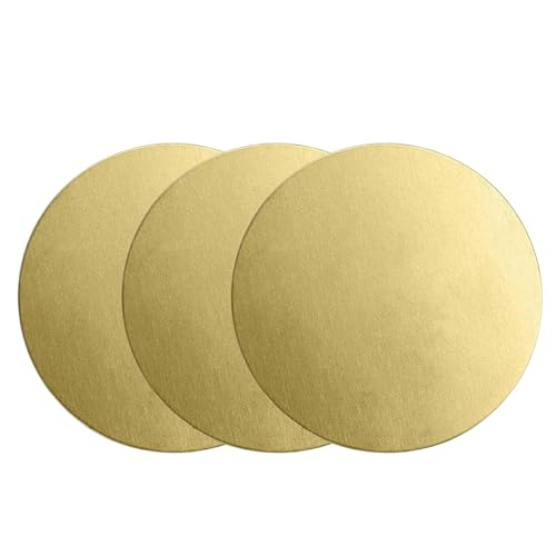 Messingplatte 2 stücke Messing Disc Metall Platte Distanzscheiben Dicke 0,3 Mm Durchmesser 8Mm-100Mm für(0.3mm*Diameter 24mm) von TNBCCXN