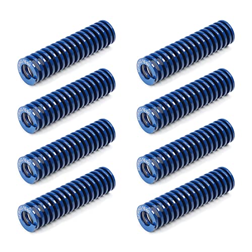 Metallfedern, Federn Compression Spring, 60x16mm(LxOD) Light Load 3D Printer Die Spring, Compression Mould Die Spring, for Mechanical Equipment 10D Printer Accessories, Blue 8Pcs von TNBCCXN