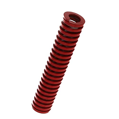 Metallfedern, Federn Compression Spring, 90x18mm(LxOD) Medium Load Compression Mould Die Spring, 3D Printer Die Spring, for Mechanical Equipment 3D Printer Accessories, Red 1Pcs von TNBCCXN
