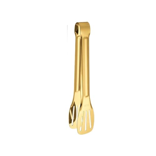 Salatzange 18-Styles Gold Edelstahl Hohl Grill Clamp Kochen Küche Zubehör(Style 14) von TNBCCXN