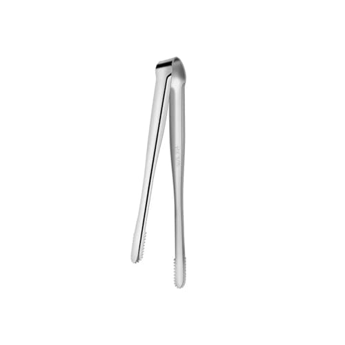 Salatzange 2Pcs Edelstahl Grill Zange Clip Kochen Pinzette for Lebensmittel Utensilien(Silver-19cm 2pcs) von TNBCCXN