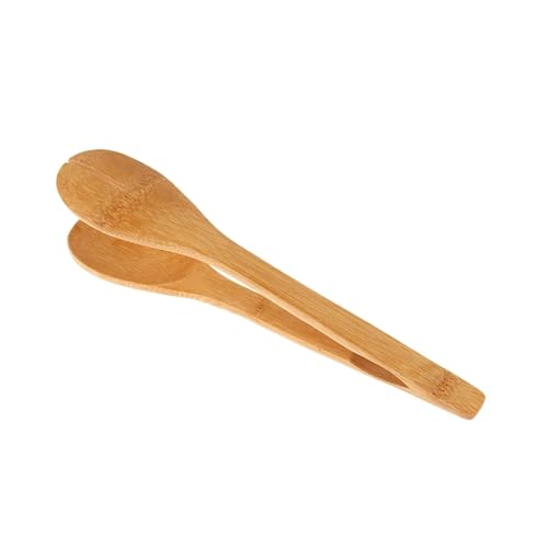 Salatzange Lebensmittel BBQ Salat Toast Zange Kuchen Gebäck Tee Clip Clamp Nützliche Kochen Zange(L) von TNBCCXN
