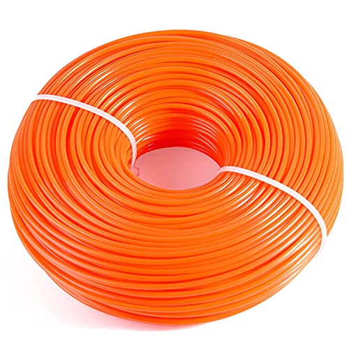 TNBCCXN Rasentrimmer-Faden Nylon-Freischneider-Trimmerschnur, Schnurdraht, geeignet for Benzin-Rasentrimmer, 3 mm(Round) von TNBCCXN