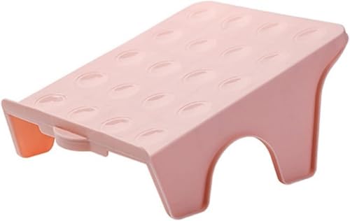 TNBCCXN Schuhregal Schuhhalter Haushalt Doppelschicht Lagerregal Kunststoff Integrierter einfacher Sparer(B2) von TNBCCXN