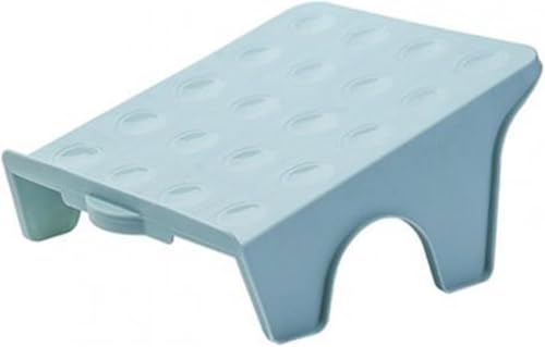 TNBCCXN Schuhregal Schuhhalter Innovatives Haushaltslagerregal Anti-Rutsch-Mehrzweck-Doppelregal(Blue) von TNBCCXN